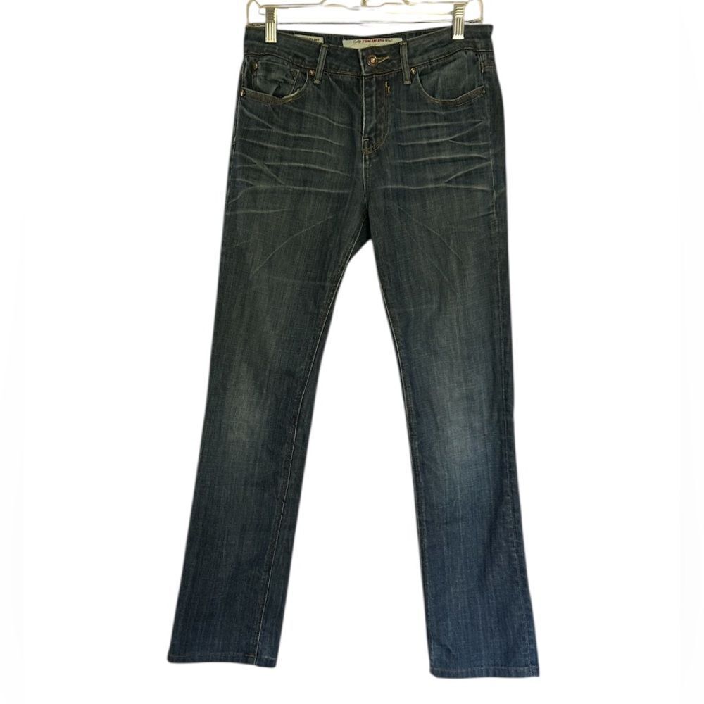 Fracomina Women’s Ellen Fit High Rise Straight Leg Jeans Size 30 Style F11FW